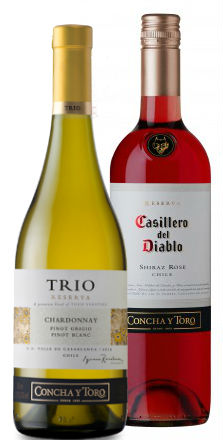 Casillero-del-Diablo-Shiraz-Rose-Trio-Chardonnay