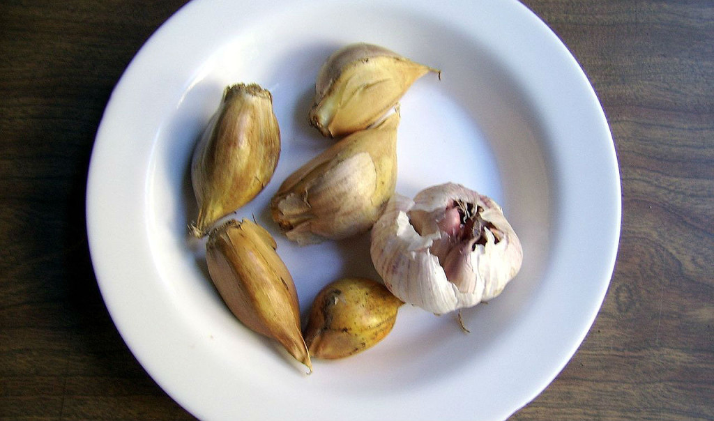 Elephant Garlic and white garlic | CC Lin linao
