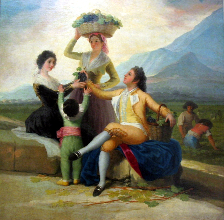 “Otoño, la vendimia” - Francisco Goya